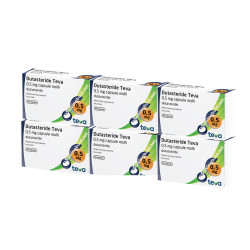 Dutasteride Teva 0.5 mg (6 boxes)